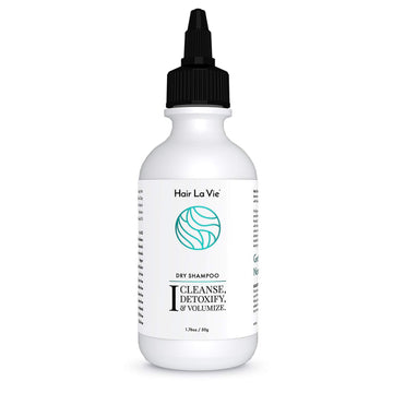 Hair La Vie Dry Shampoo for Women - Detox, Cleanse & Volumize for Blonde & Brunette Hair, 1.76 Oz