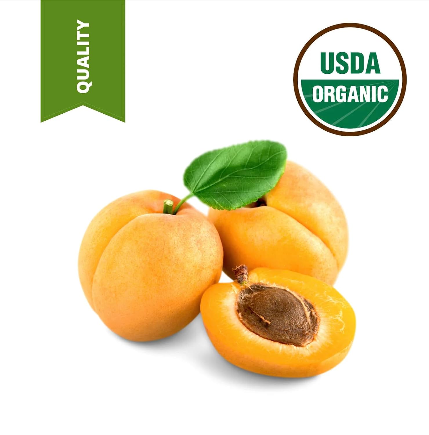 USDA Organic Cold Pressed Unrefined Apricot Kernel Oil (64 oz) : Beauty & Personal Care