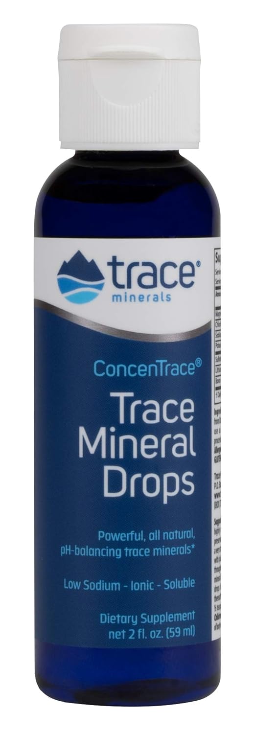 Trace Minerals Research Concentrace Trace Mineral Drops - 2 Ounce