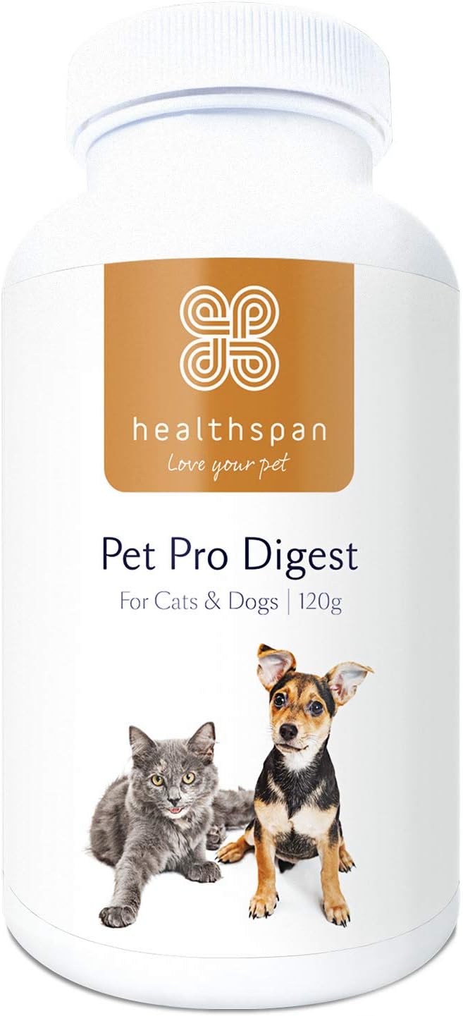 Pet Pro Digest | Advanced Probiotic Digestive Supports For Cats & Dogs | Pet Supplies | Digestive & Dental Health | Friendly Bacteria
