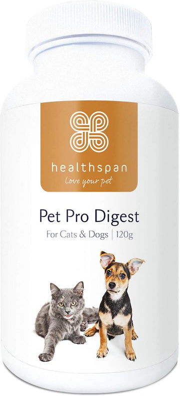 Pet Pro Digest | Advanced Probiotic Digestive Supports for Cats & Dogs | Pet Supplies | Digestive & Dental Health | Friendly Bacteria