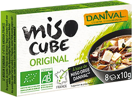 Danival - Miso Original - 8 Cubes Of 10 G - Sold Per Unit