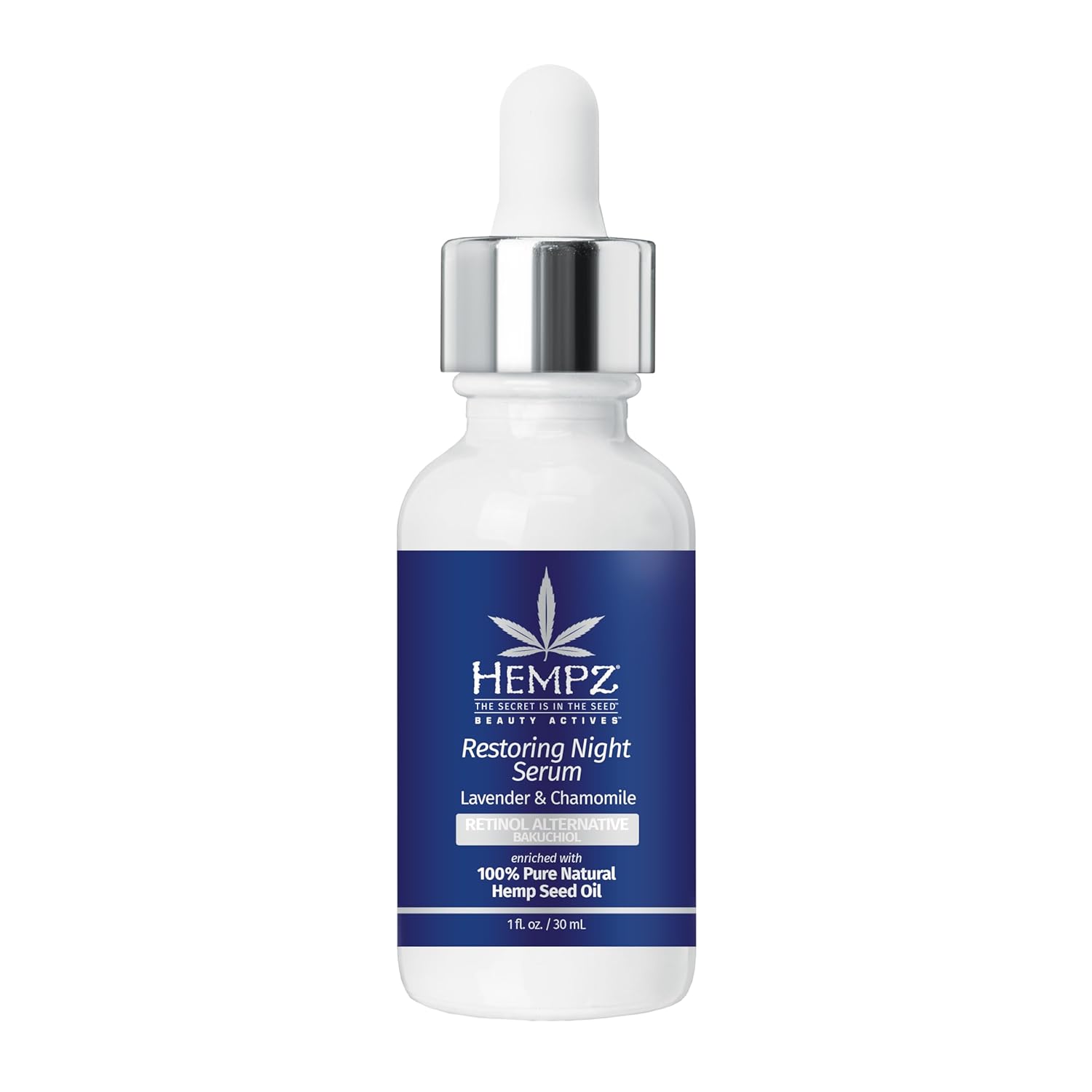 Hempz Ocean Breeze, Facial Serum, Beauty Actives Face Serum With Hyaluronic Acid, For Men And Women With Dry To Normal Skin 1Oz