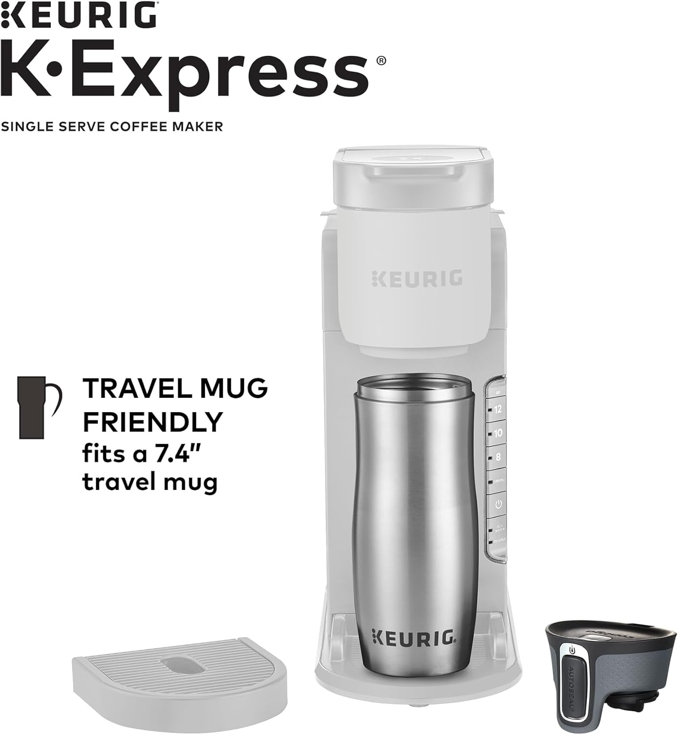 Keurig K-Express Coffee Maker, Single Serve K-Cup Pod Coffee Brewer, Warm Stone: Home & Kitchen