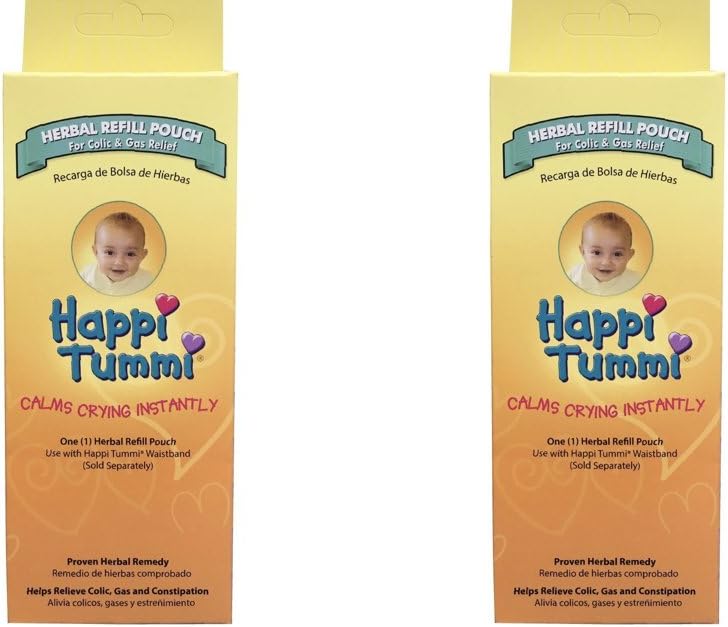 Herbal Refill Pack - Relief for Infants and Babies with Colic, Gas, and Upset Tummies (2 Pack)