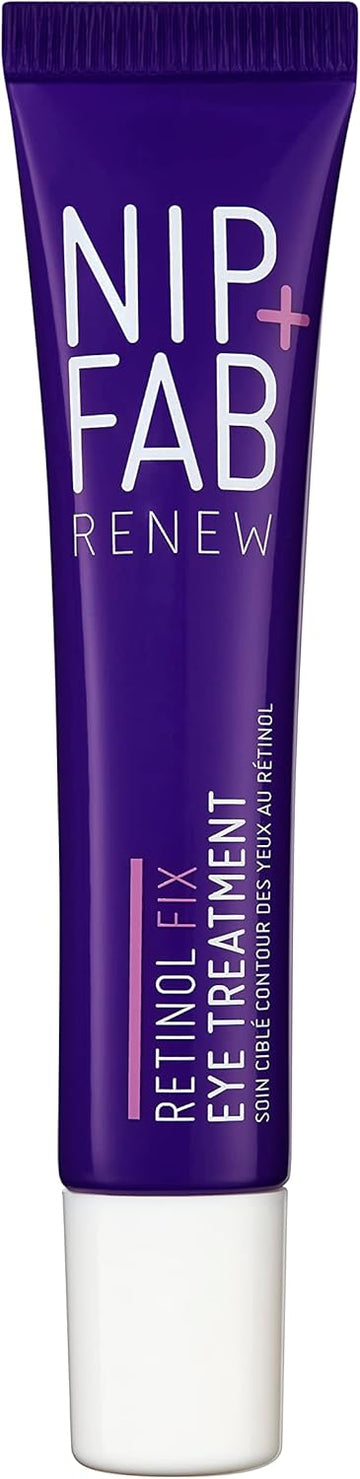 Nip + Fab Retinol Fix Eye Treatment - Advanced Anti-Aging Formula, Diminishes Fine Lines, Wrinkles, And Dark Circles - Hydrating And Brightening Eye Cream For Radiant Skin - 15Ml