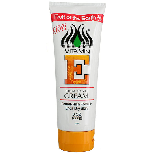 Fruit Of The Earth Vitamin-E Cream 8Oz. Tube (6 Pack)