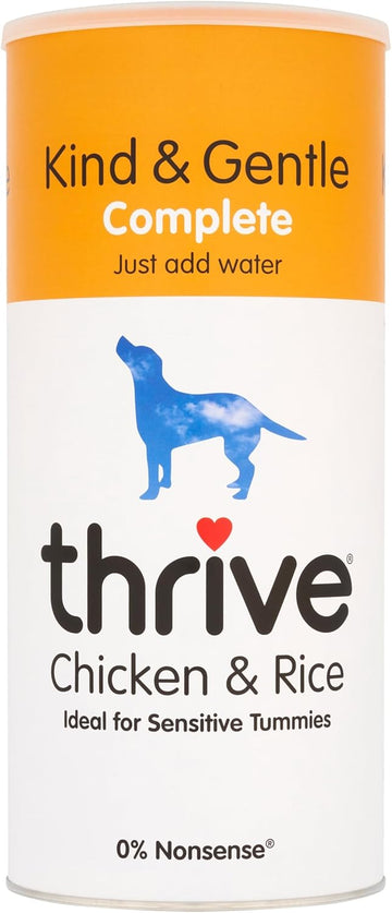 Thrive Kind And Gentle 100% Chicken & Rice Dog Food Kind & Gentle Nutritious Complete Dog Meal