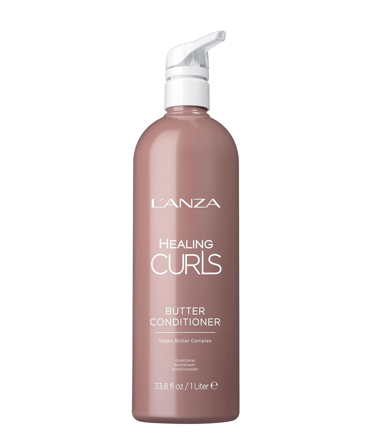 L'Anza Healing Curls Butter Conditioner - Curly Hair Product For Moisturizing And Detangling Velvety Curls With Anti-Humidity Moisturizers, With Sulphate Free, Paraben Free Formula