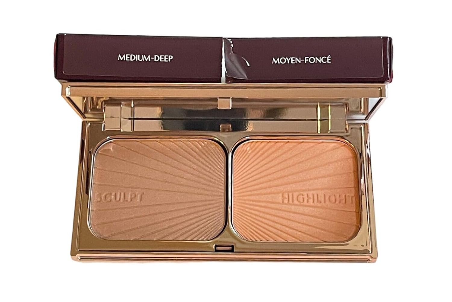 Charlotte Tilbury Filmstar Bronze & Glow Contour & Highlight Palette - Medium/Deep : Beauty & Personal Care