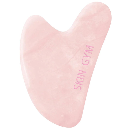 Skin Gym Rose Quartz Sculpty Heart Gua Sha