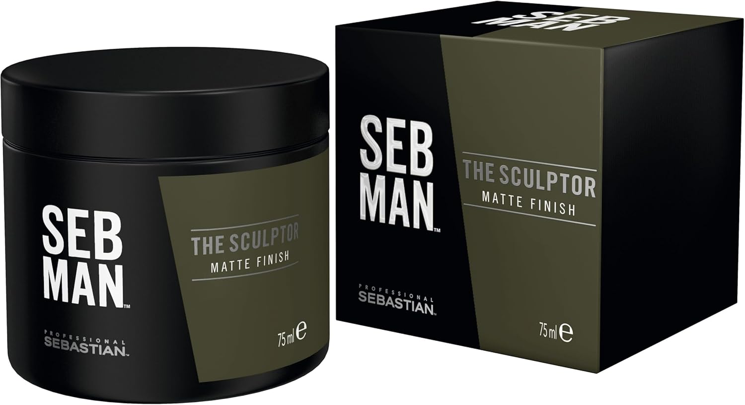 Seb Man The Sculptor Long-Lasting Hold Clay Matte Finish 75 Ml
