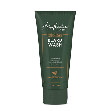 Sheamoisture Beard Wash For A Full Beard Maracuja Oil & Shea Butter To Deep Clean And Refresh Beards 6 Oz