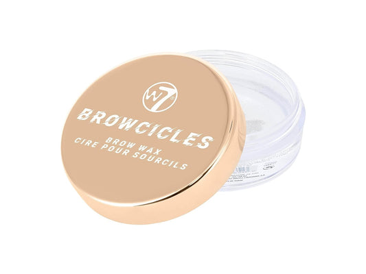 W7 Browcicles Eyebrow Wax - Clear and Long-Lasting, Strong Hold Formula - Cruelty Free and Vegan Brow Makeup