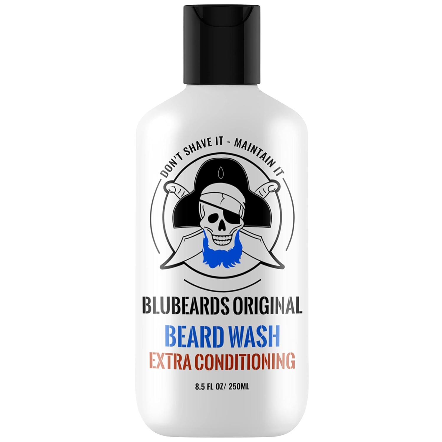 Fresh Mint Beard Care For Men, 8.5 Oz. - Natural Peppermint Oil Formula For Deep Cleansing, Softening, And Conditioning Beard And Skin - Made In Usa