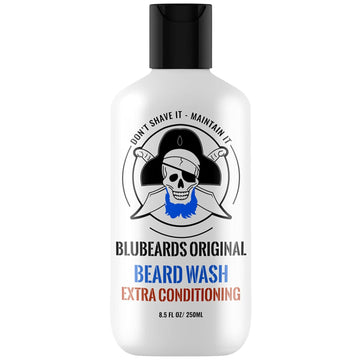 Fresh Mint Beard Care For Men, 8.5 Oz. - Natural Peppermint Oil Formula For Deep Cleansing, Softening, And Conditioning Beard And Skin - Made In Usa
