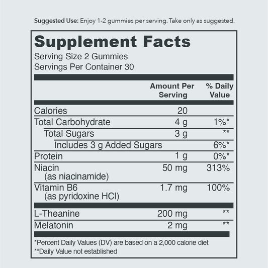 Vital Proteins Sleep Gummies, 2mg Melatonin, L-Theanine, Vitamin B6, Supports Healthy and Restful Sleep, 60 ct, 30-Day Supply, Blueberry Flavor