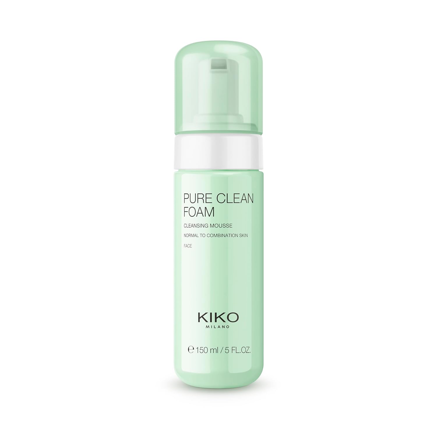 Kiko Milano Pure Clean Cleansing Foam | Cleansing Face Foam : Beauty & Personal Care