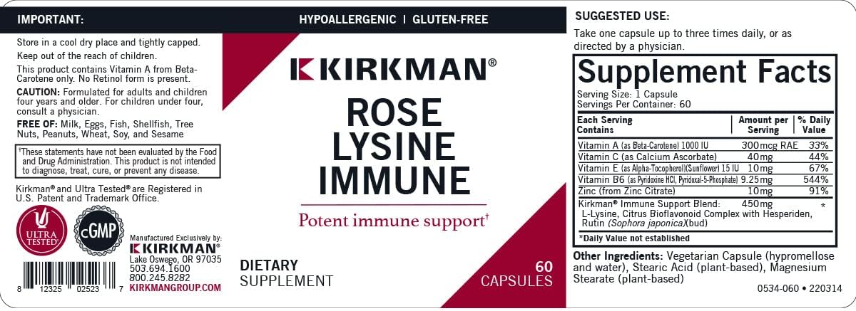 Rose Lysine Immune : Health & Household