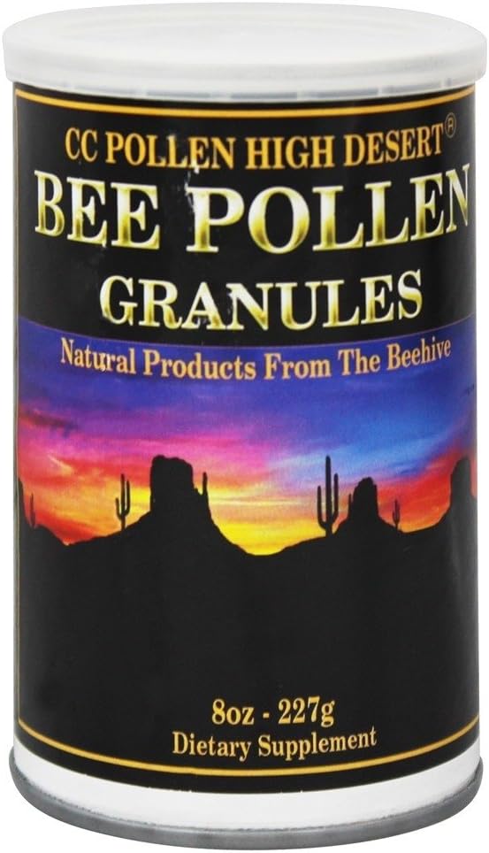 Cc Pollen High Desert Bee Pollen Granules 8 Oz