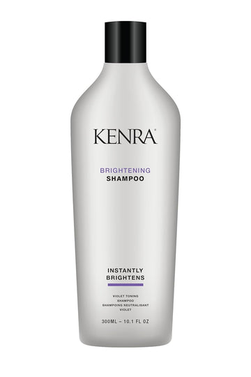 Kenra Brightening Shampoo/Conditioner | Eliminates Brassy Tones | Violet Toning | Purple Shampoo/Conditioner for Blondes, Grays, Brunettes & All Hair Types