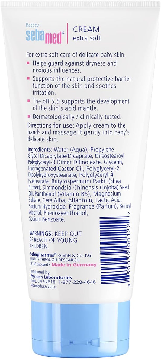 Sebamed Baby Cream Extra Soft, 7 Fluid Ounce