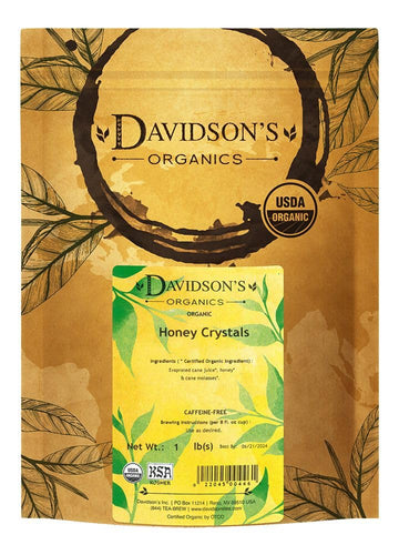 Davidson'S Organics, Honey Crystals, Bulk, 16-Ounce Bag