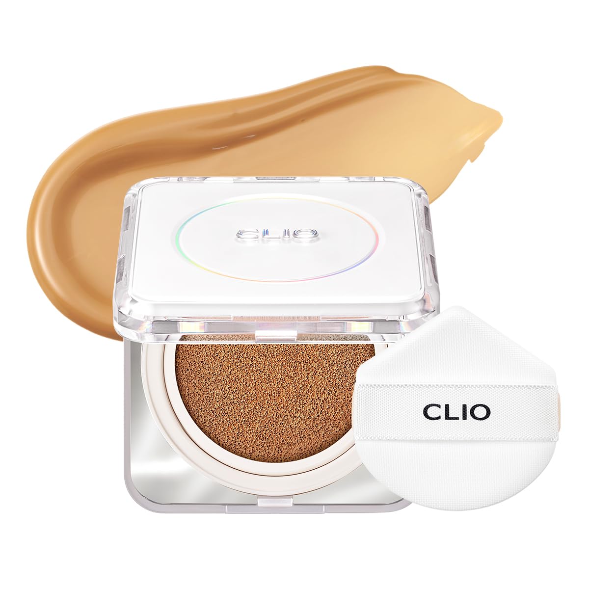 Clio Kill Cover Founwear Cushion The Original I 20 Shades, Korean Cushion Foundation, Cushion Make Up, Full& High Coverage, Airy Satin, Natural Matte Finish Look (28N Wheat, One Size)