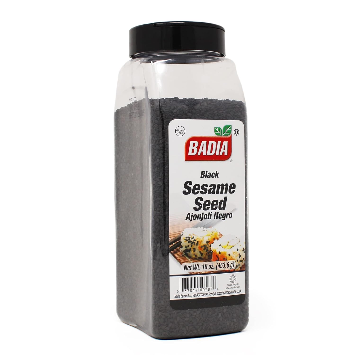 Badia Black Sesame Seed, 16 Ounce (Pack of 6) : Grocery & Gourmet Food