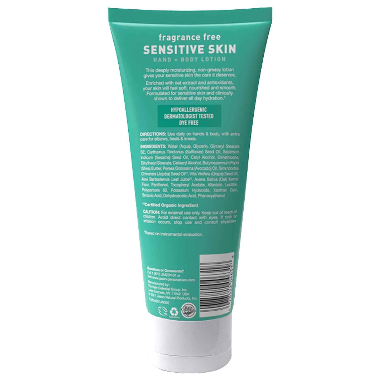 Jason Sensitive Skin Body Lotion, 8 oz : Beauty & Personal Care