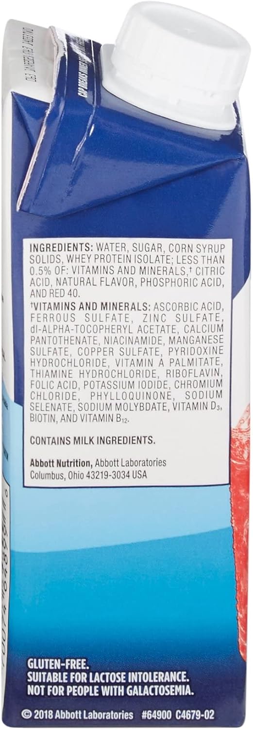 Ensure Clear Mixed Berry, 8 Ounce, New Recloseable Carton - Case of 24 : Health & Household