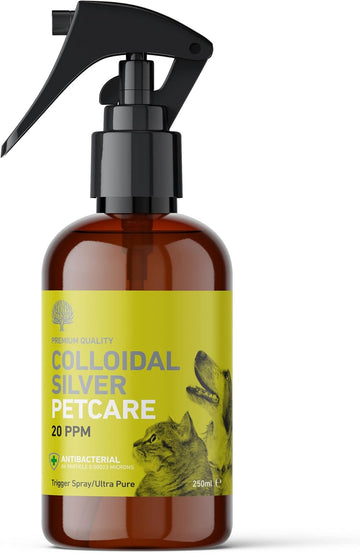 Nature'S Greatest Secret Antibacterial Colloidal Silver Petcare Dog Shampoo - Now With Tick & Flea Repellent 250Ml
