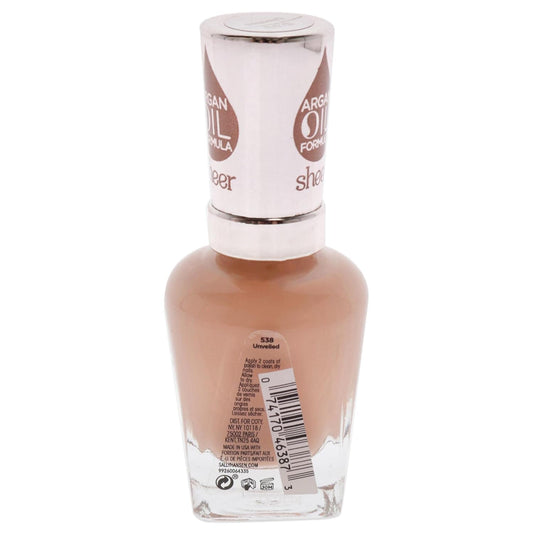 Sally Hansen Color Therapy Lacquer Nail Polish, Unveiled, 0.5 Fl. Oz. : Beauty & Personal Care