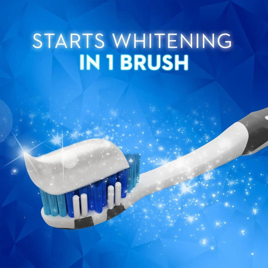 Crest 3D White, Whitening Toothpaste, Radiant Mint, 3.3 Ounce, Pack Of 3