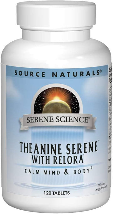 Source Naturals Serene Science L-Theanine With Relora, Magnesium And Gaba - 120 Tablets