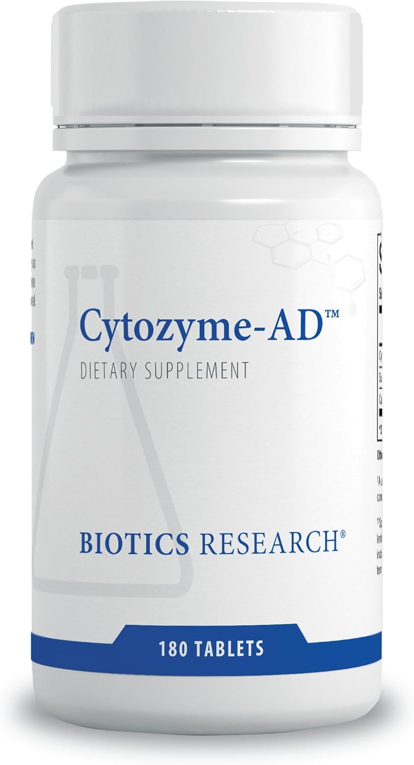 Biotics Research Cytozyme Ad 180 Tablets