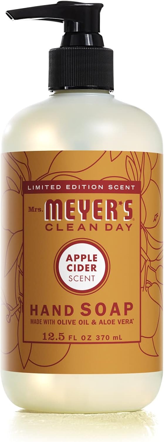 Mrs. Meyer'S Merge Liquid Hand Soap, Apple Cider, 12.5 Fluid Ounce