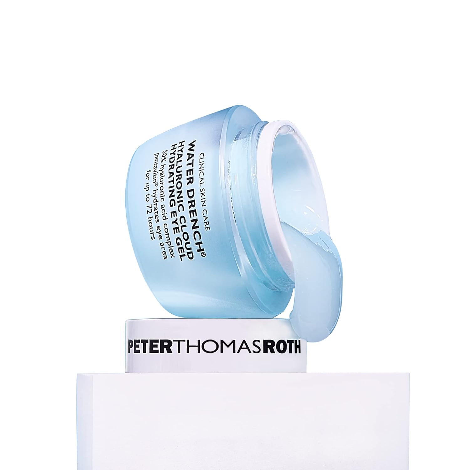 Peter Thomas Roth | Water Drench Hyaluronic Cloud Hydrating Eye Gel | Hyaluronic Acid Eye Gel With Caffeine, for Fine Lines, Wrinkles, Under-Eye Puffiness and Dark Circles : Beauty & Personal Care