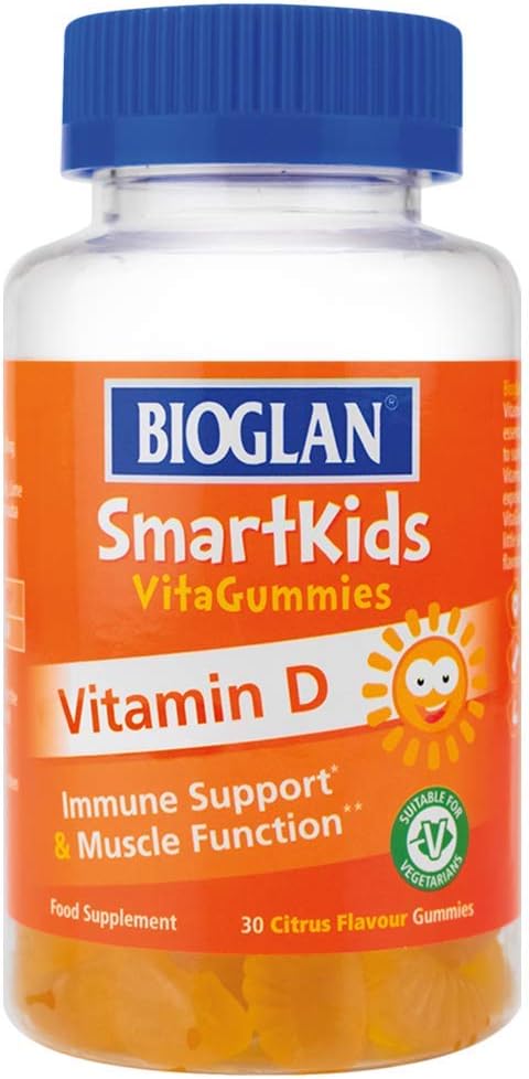 Bioglan Smartkids Vitamin D | Immune Support | 30 Gummies