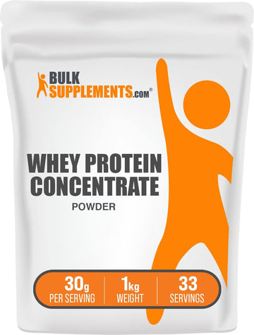 BULKSUPPLEMENTS.COM Whey Protein Concentrate Powder - Protein Powder U