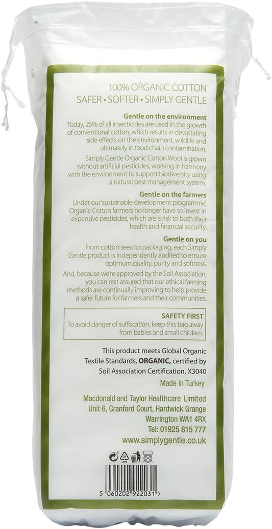 Simply Gentle Organic Pleat (Pack Of 6)