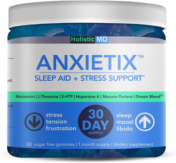 Calm Sleep Stress Gummies Melatonin Gummies 5Mg L Theanine 200Mg With 5 Htp - Mugwort Herb Mucuna Pruriens Alpha Gpc Choline Supplements - Yohimbine Huperzine A - Sugar Free 1 Month Supply