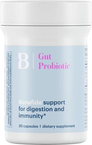 Bonafide Essentials Gut Probiotic For Digestive Health And Immunity – Women’S Daily Supplement – 30 Capsules (1-Month Supply)