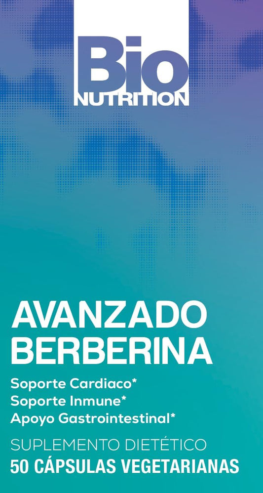 Bio Nutrition Advanced Berberine 50 Vegetarian Capsules | 1,200 Milligram Berberine | Immune System | Healthy Gi