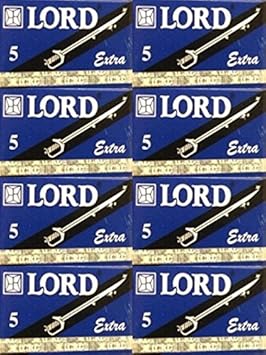 40 Lord Extra Double Edge Razor Blades