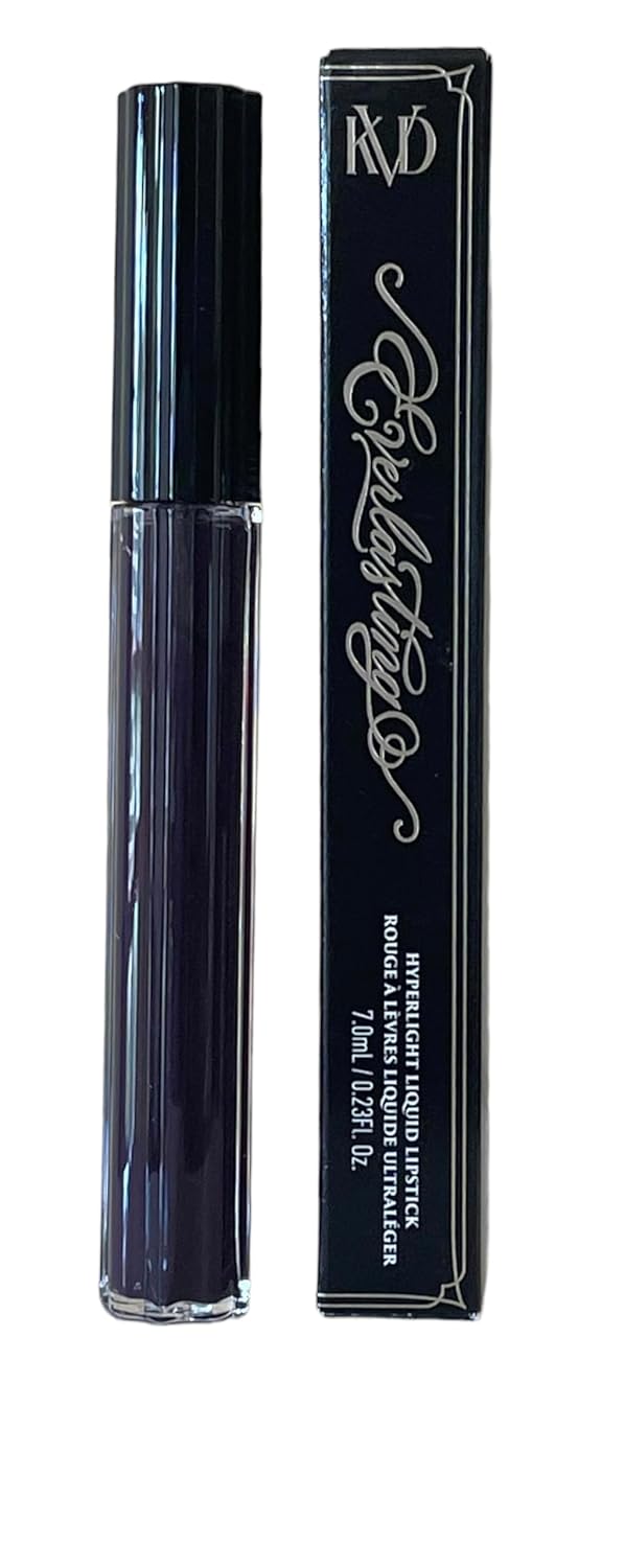 Kvd Beauty Everlasting Hyperlight Vegan Transfer-Proof Liquid Lipstick Dark Wisteria : Beauty & Personal Care