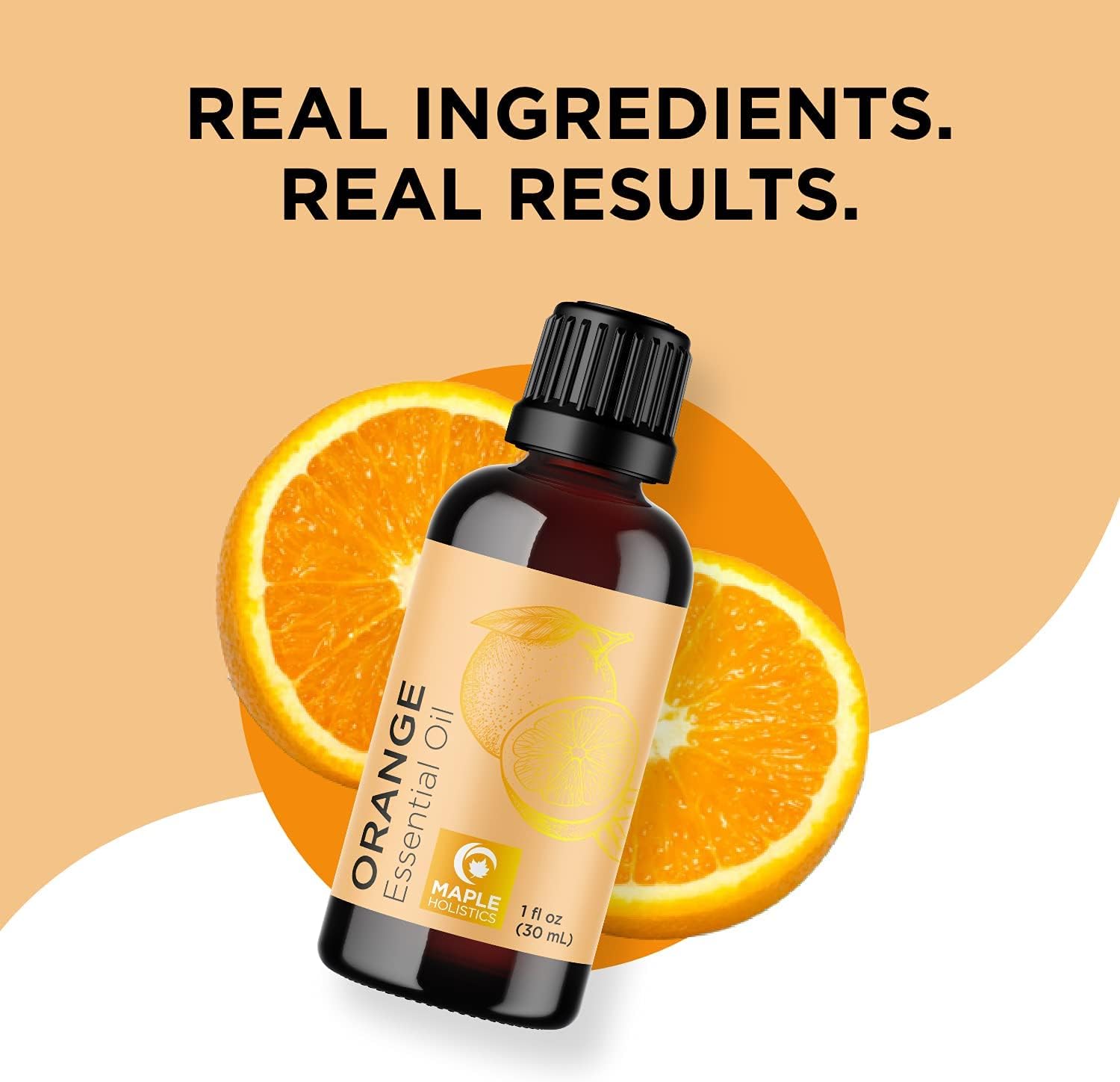 Pure Sweet Orange Essential Oil - Cold Pressed Orange Oil Essential for Diffuser Humidifier and Skin Use - Aromatherapy Diffuser Oil and Cleansing Citrus Essential Oil for Hair Skin and Nails : Health & Household