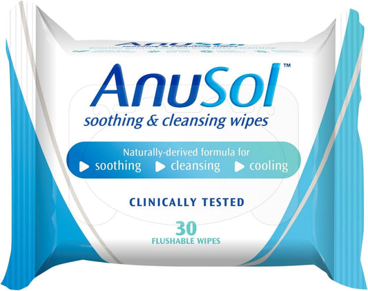 Anusol Soothing & Cleansing Wipes,30 Count (Pack Of 1)