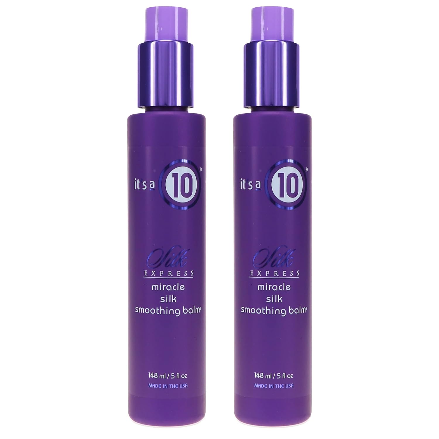It'S A 10 Haircare Silk Express Miracle Silk Smoothing Balm, 5 Fl. Oz. (Pack Of 2)