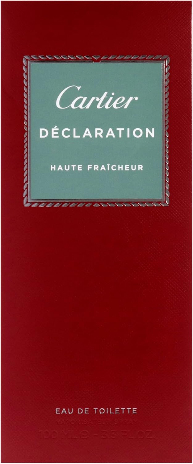 Cartier Declaration Haute Fraicheur Eau De Toilette Spray 100Ml